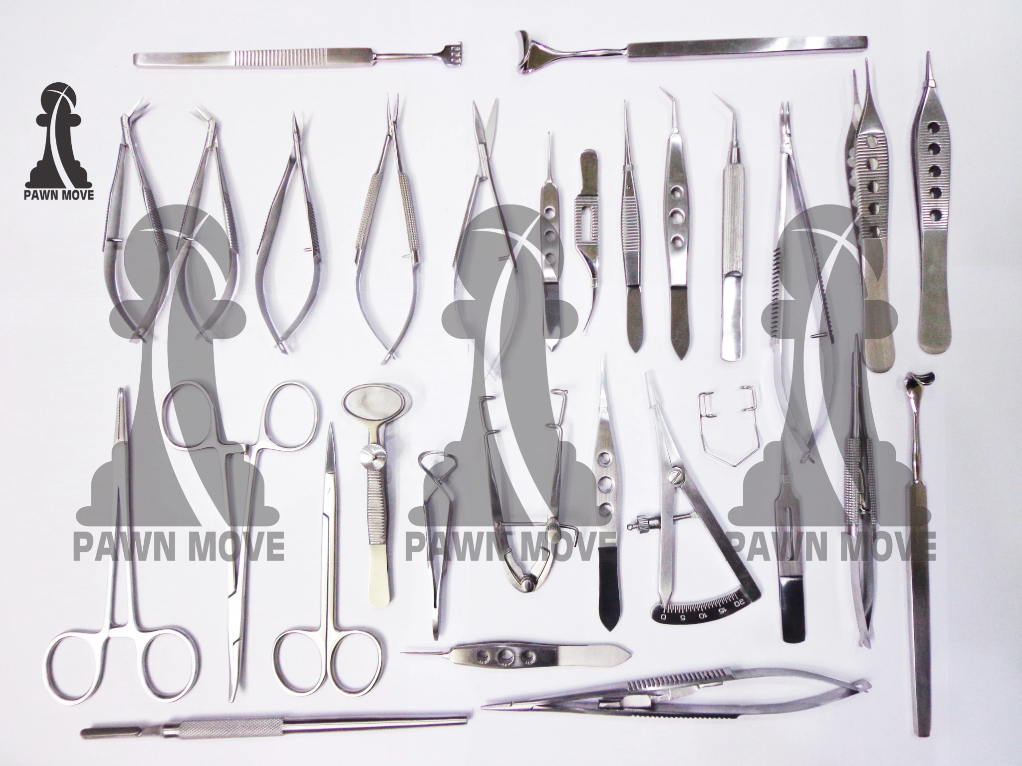 30 Piece Ophthalmic Eye Micro Surgery Instrument Kit - image 1