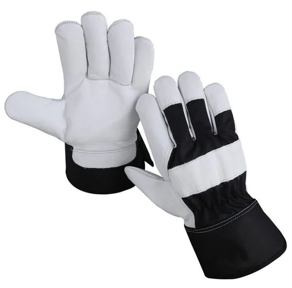 Goat and Cow Grain Leather Rigger Gloves - image 1