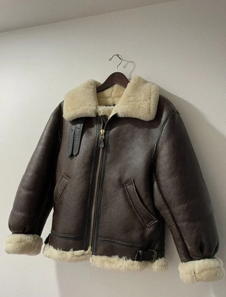 Aviator-style jacket