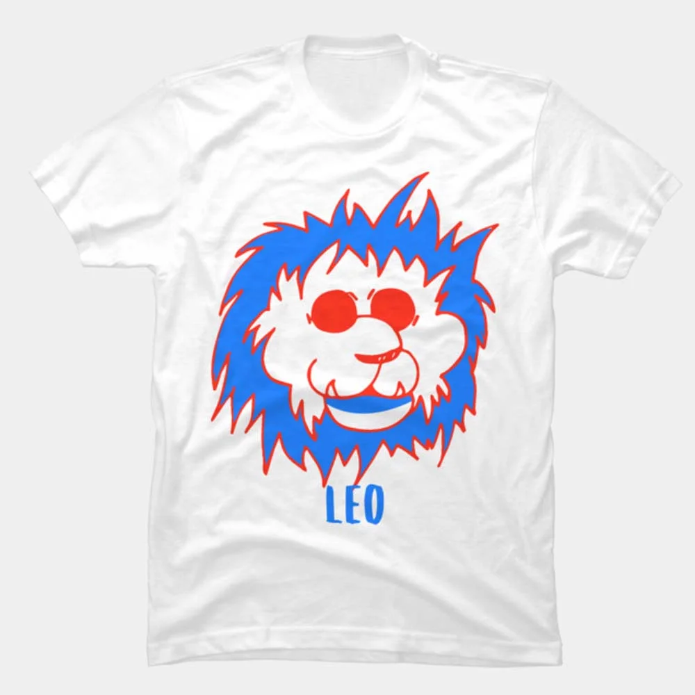 T-shirt with Leo lion graphic
