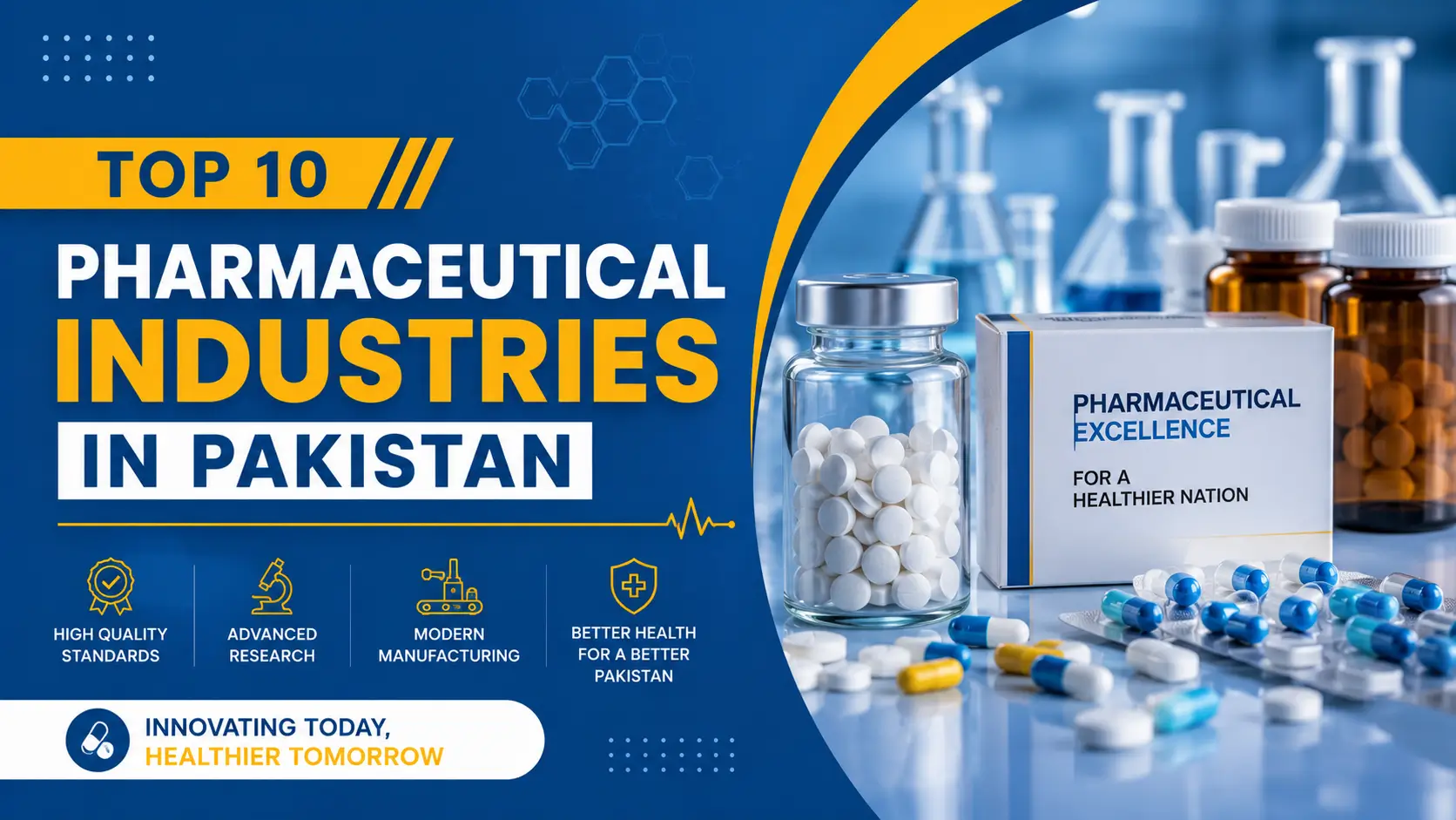 Top 10 Pharmaceutical Industries in Pakistan