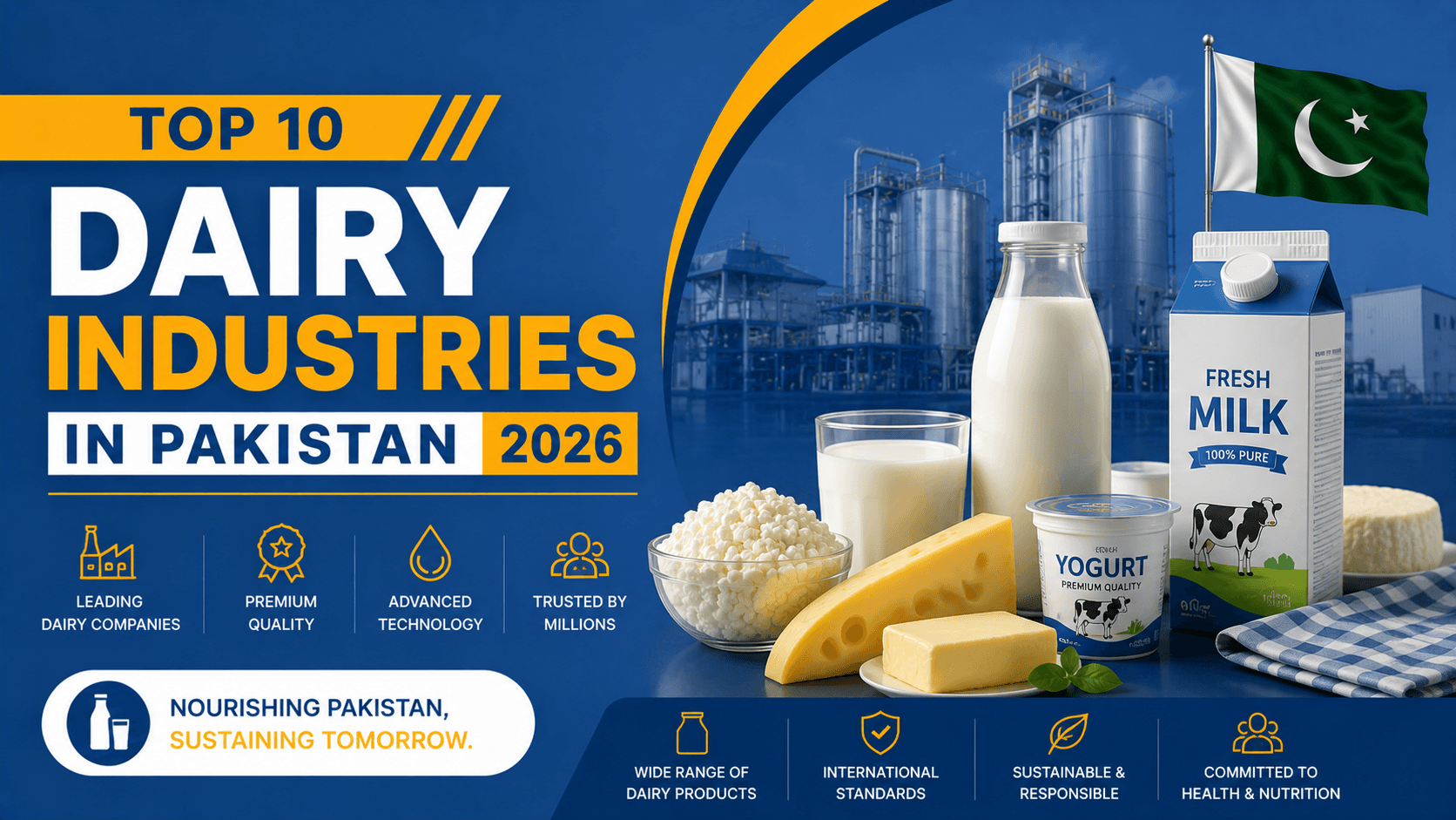 Top 10 Dairy Industries in Pakistan 2026