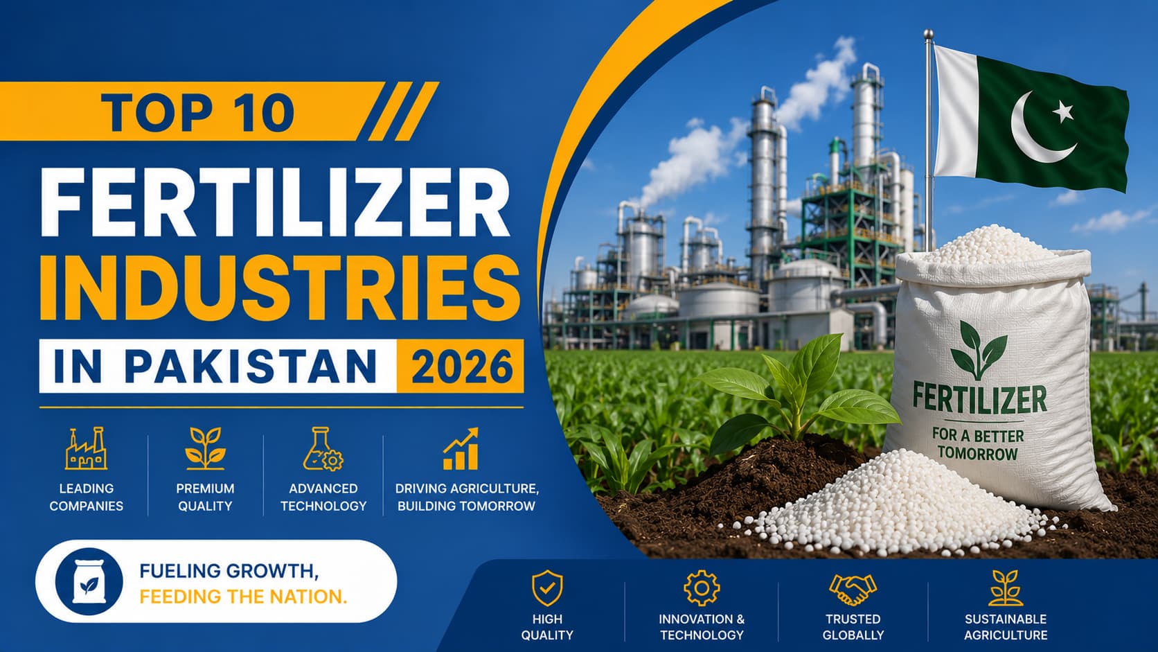 Top 10 Fertilizer Industries in Pakistan 2026