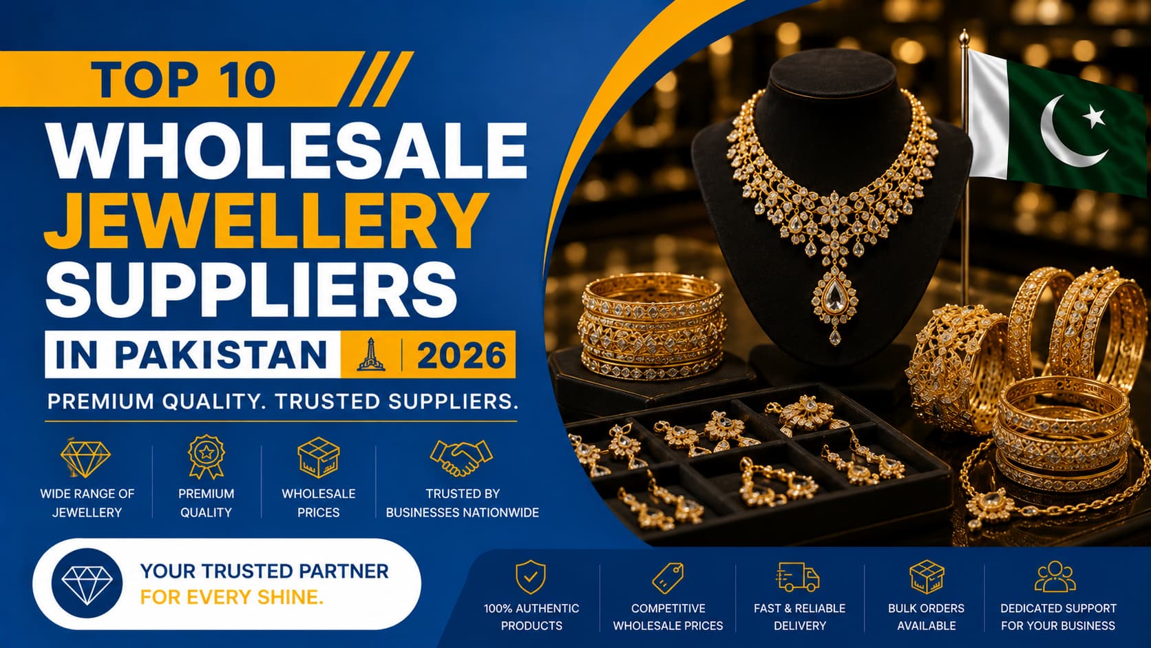 Top 10 Wholesale Jewellery Suppliers in Pakistan