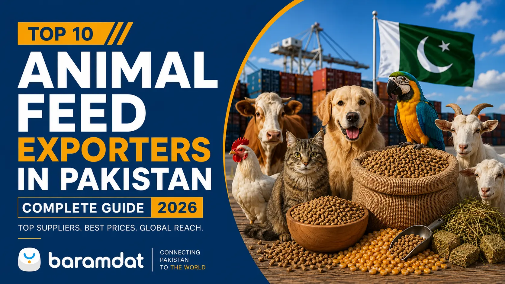 Top Animal Feed Exporters in Pakistan (2026) | Feed Manufacturers & Suppliers