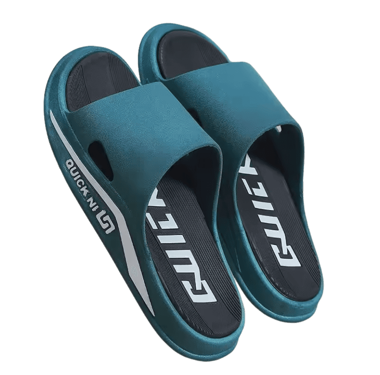 Fashion Men Slippers PVC Soft Sole Non-slip Flip Flops Outdoor Beach Sandals
