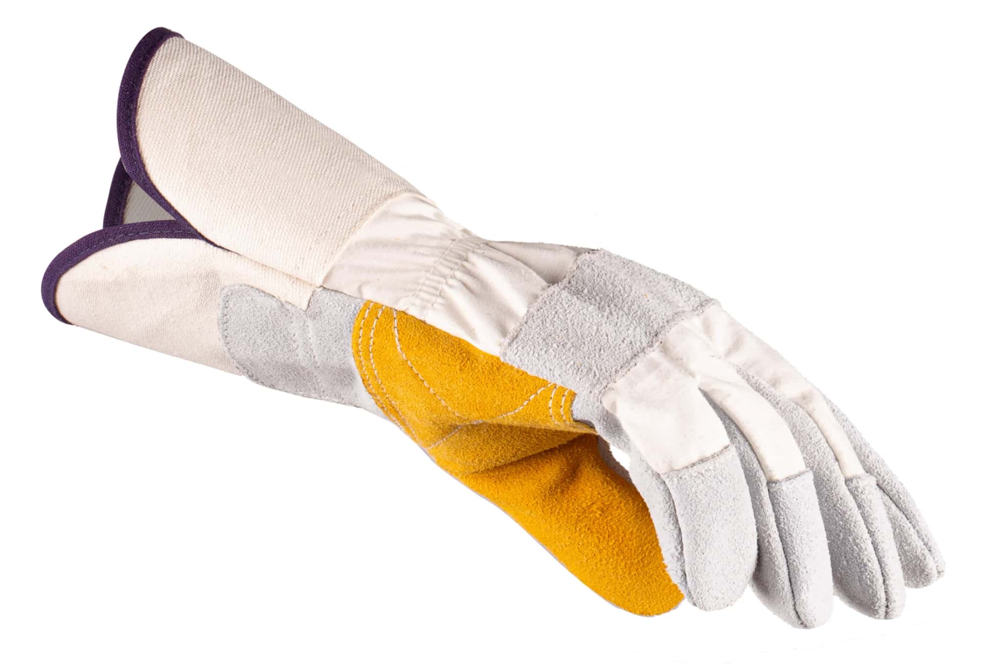 Heavy-Duty Cow Split Leather Rigger Gloves