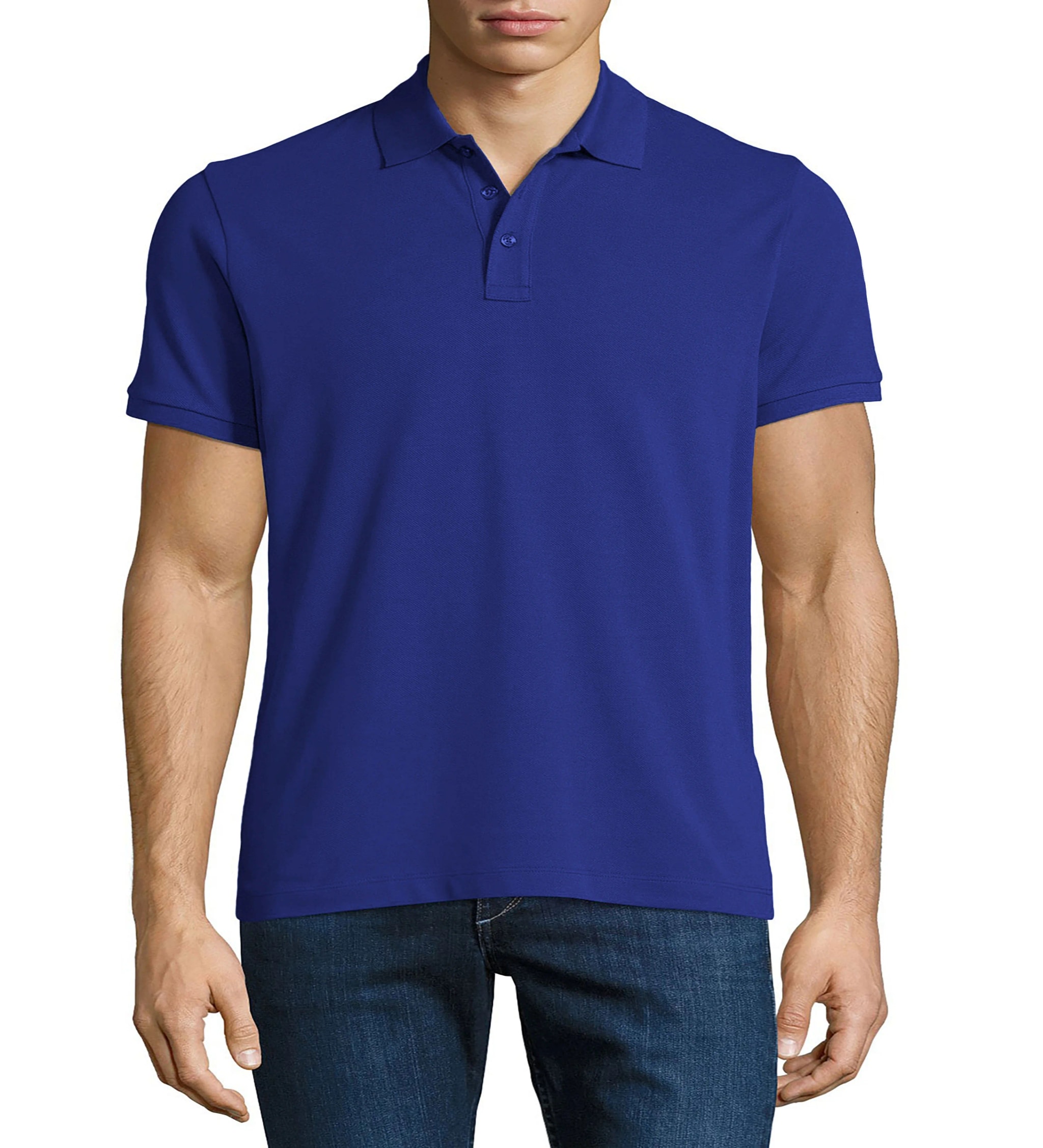 Custom OEM High Quality Solid Color Cotton Polyester Business Formal Long Sleeve Polo Shirt Men