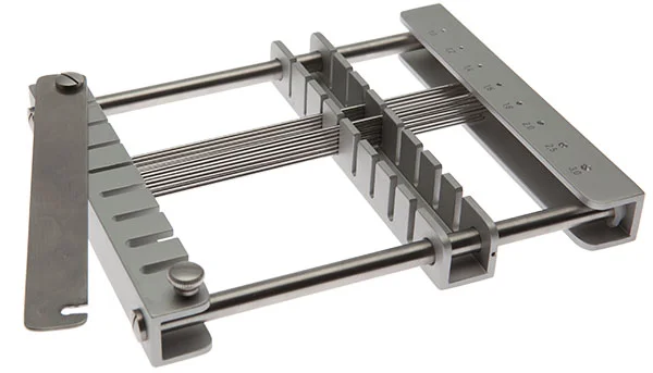 Drill wire storage rack