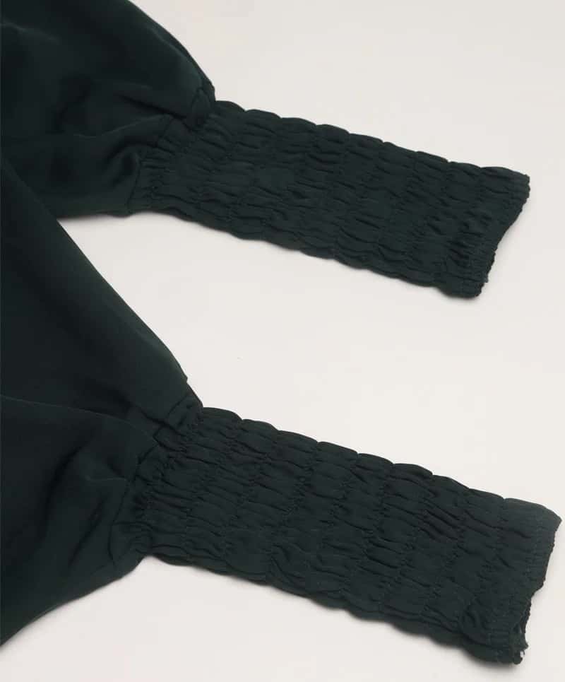 SAJDAH 3-Piece Full Coverage Jilbab Set with Matching Head Covering & Smocked Cuffs