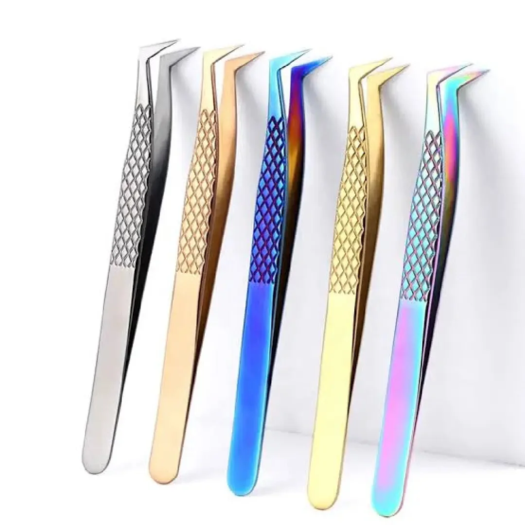 Precision Stainless Steel Eyebrow Tweezers