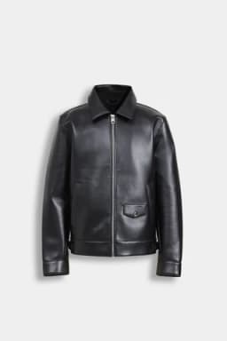 Men's Leather Jackets – Classic and Bomber Styles in Black and Dark Brown