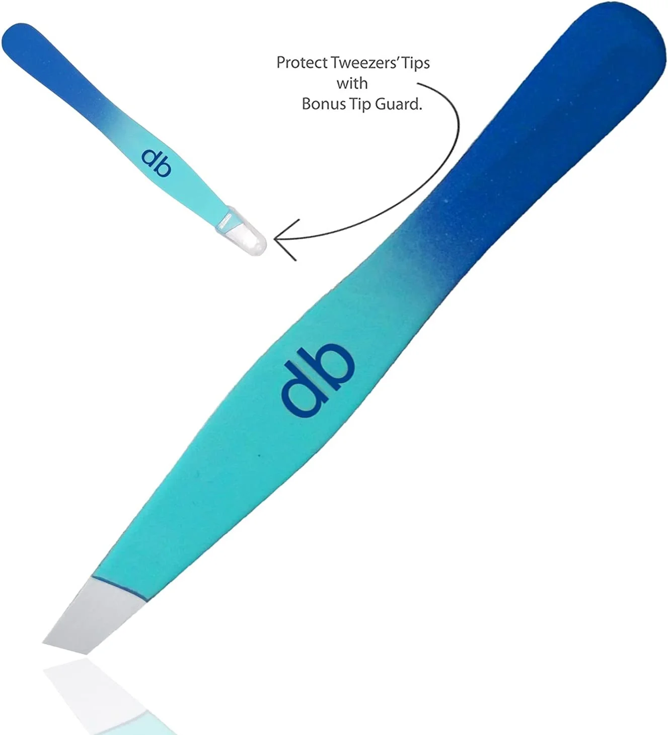 Professional Eyebrow Tweezers with Sharp Slant Tip