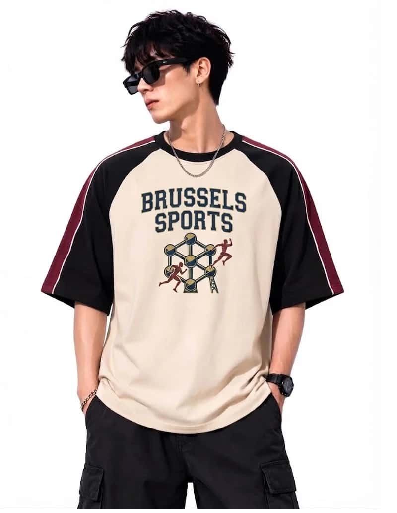 T-shirt with Brussels Sports graphic