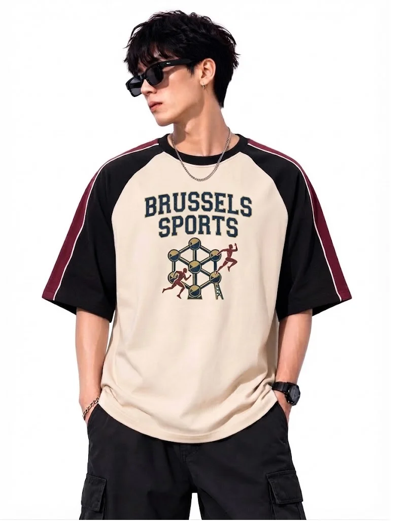 T-shirt with Brussels Sports graphic